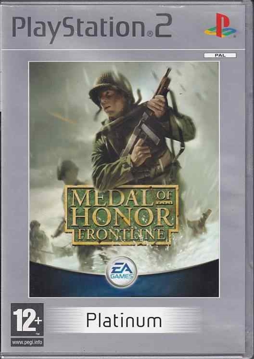 Medal of Honor Frontline - PS2 - Platinum (B Grade) (Genbrug)